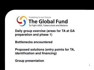 Global Fund Governance Structures