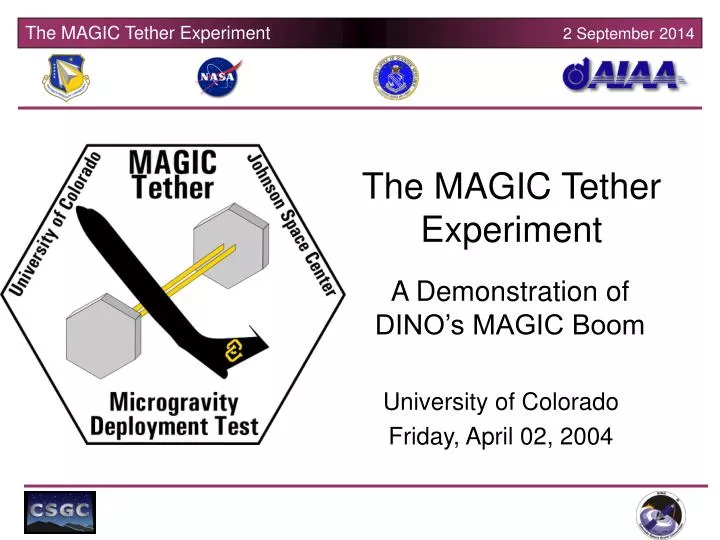 the magic tether experiment