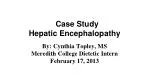 Case Study Hepatic Encephalopathy