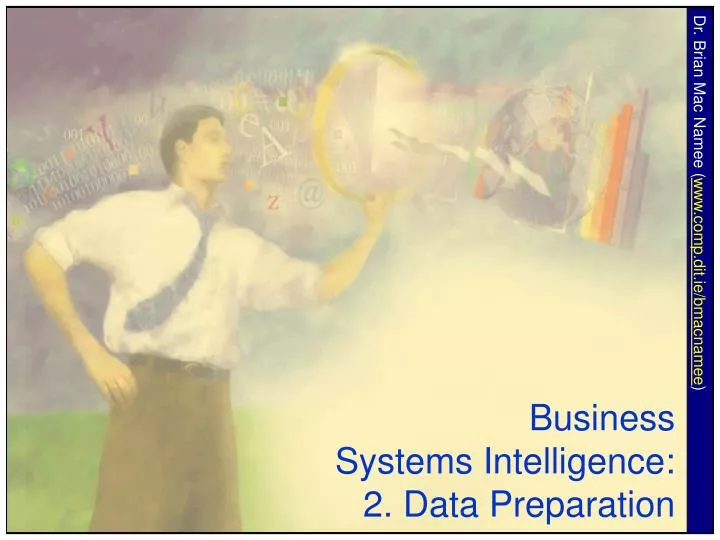business systems intelligence 2 data preparation