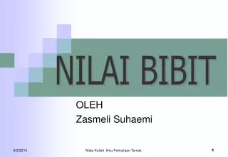 oleh zasmeli suhaemi
