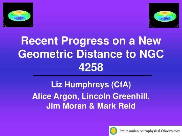 recent progress on a new geometric distance to ngc 4258