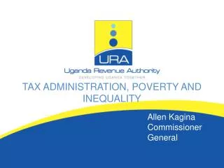 TAX ADMINISTRATION, POVERTY AND INEQUALITY