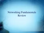 Networking Fundamentals Review - slide 1