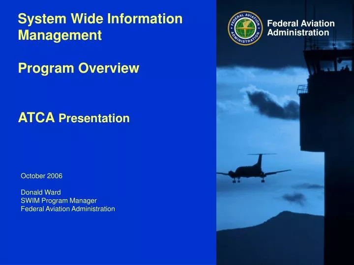 system wide information management program overview atca presentation