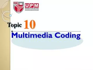 Multimedia Coding
