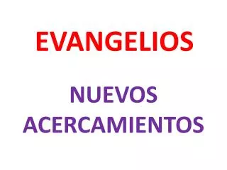 evangelios