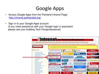 Google Apps