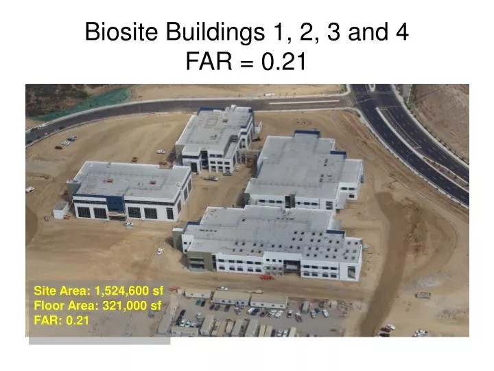 biosite buildings 1 2 3 and 4 far 0 21