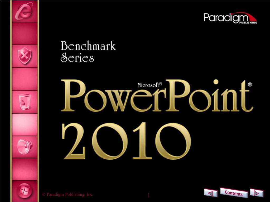 PPT - PowerPoint 2010 Level 1 Unit 1 Creating and Formatting PowerPoint ...