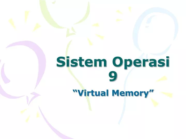 sistem operasi 9