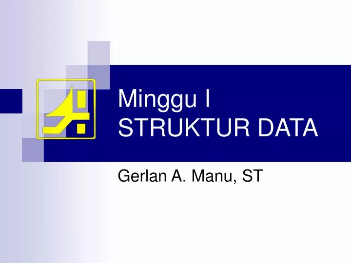minggu i struktur data