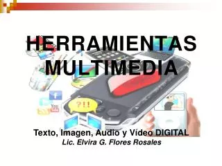 herramientas multimedia