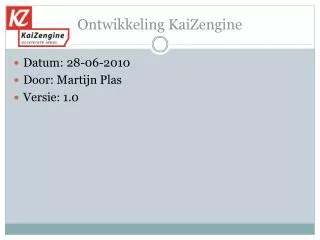 ontwikkeling kaizengine