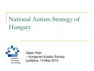 National Autism Strategy of Hungary