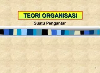 teori organisasi