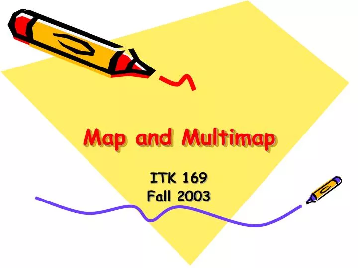 map and multimap