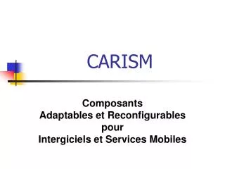 carism