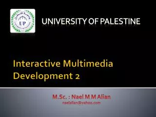 Interactive Multimedia Development 2