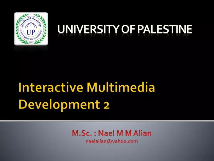 interactive multimedia development 2