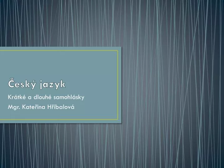 esk jazyk