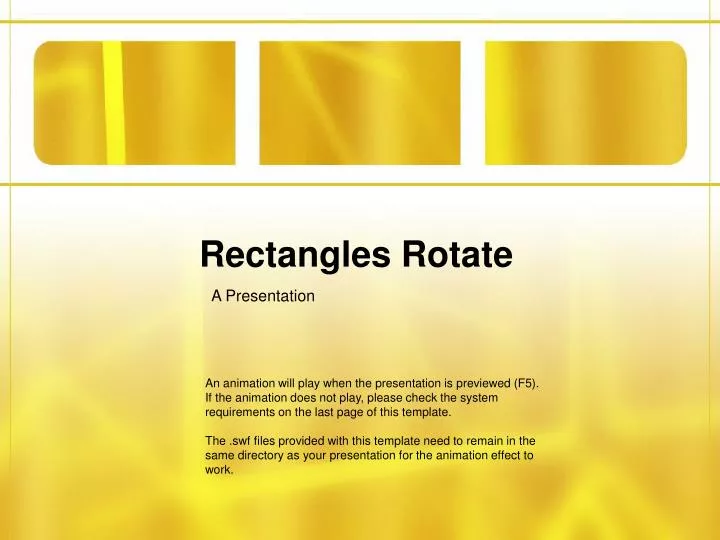 rectangles rotate