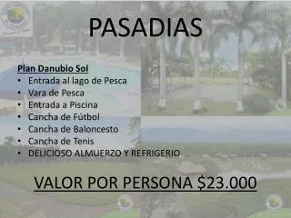 pasadias