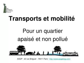 transports et mobilit