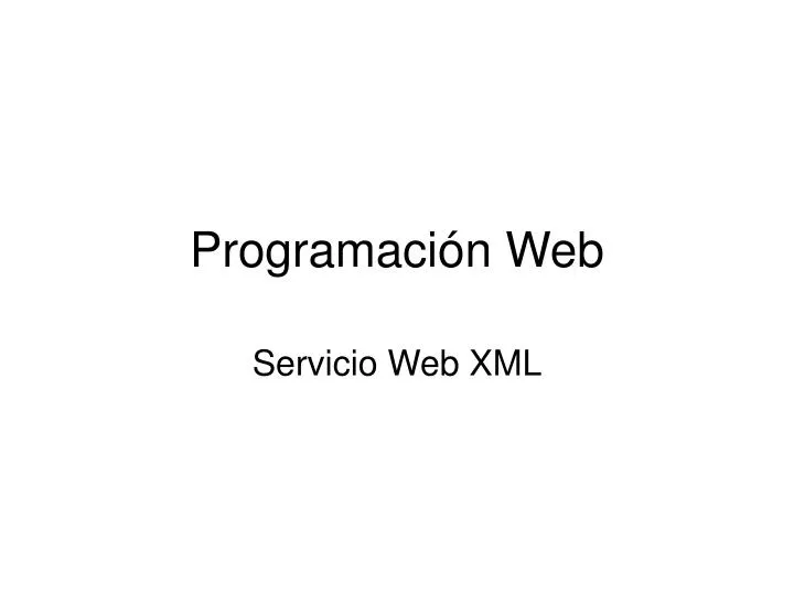 programaci n web