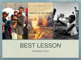 BEST LESSON