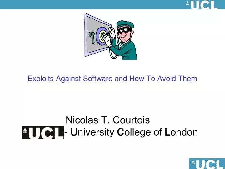 exploits against software and how to avoid them