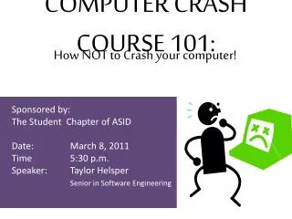 COMPUTER CRASH COURSE 101: