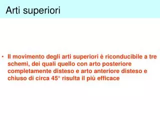 arti superiori
