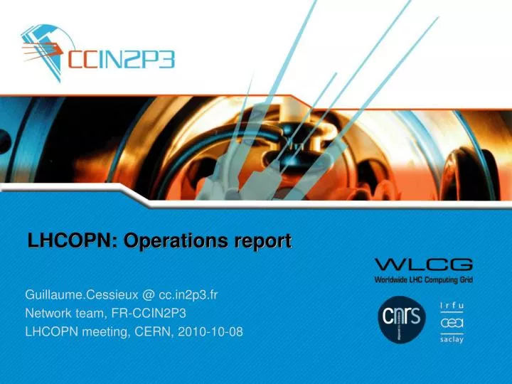 lhcopn operations report