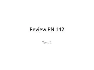 Review PN 142