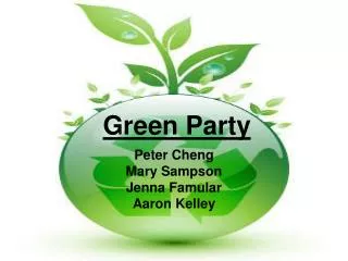 Peter Cheng Mary Sampson Jenna Famular Aaron Kelley