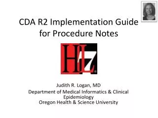 CDA R2 Implementation Guide for Procedure Notes