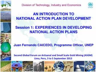 Second Global Forum on Artisanal and Small Scale Gold Mining (ASGM)
