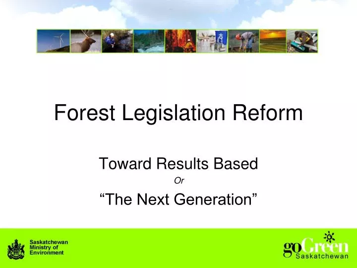 forest legislation reform