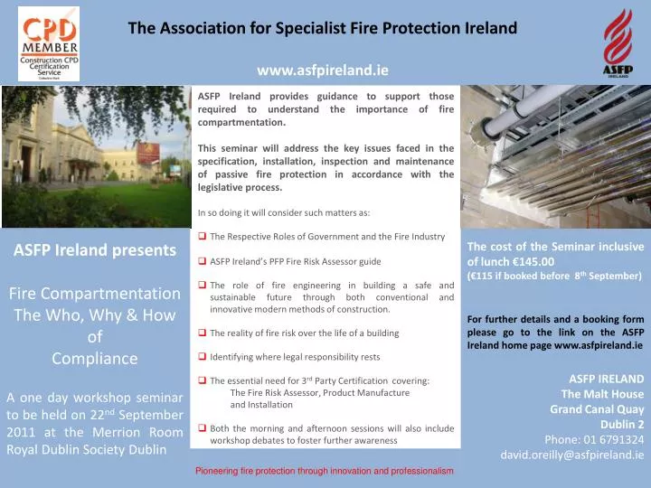 pioneering fire protection through innovation and professionalism