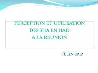 felin 2010