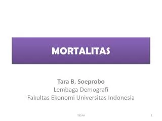 mortalitas