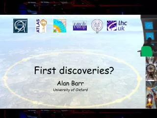 First discoveries?