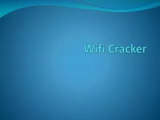 Wifi Cracker