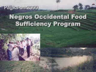 Negros Occidental Food Sufficiency Program