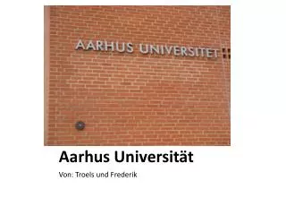 aarhus universit t
