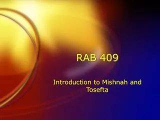 RAB 409