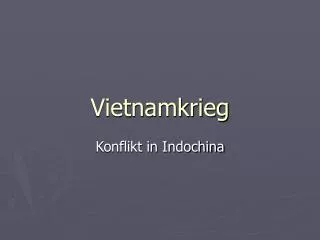 vietnamkrieg