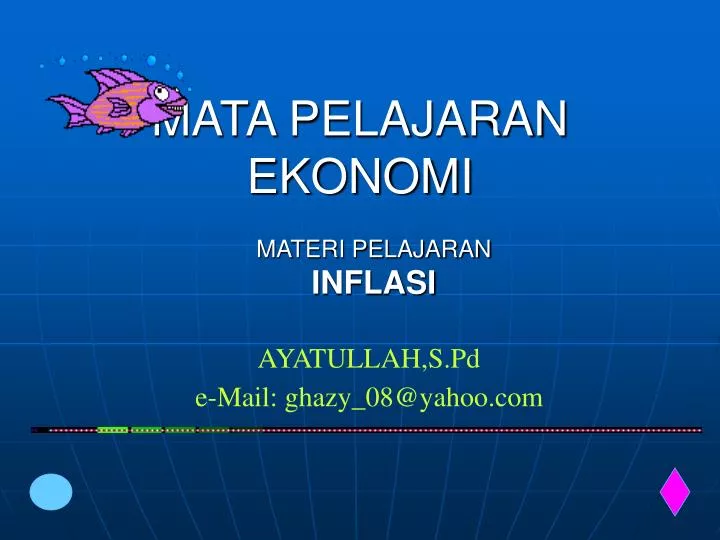 mata pelajaran ekonomi