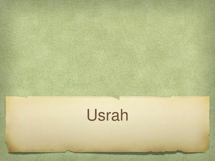 usrah